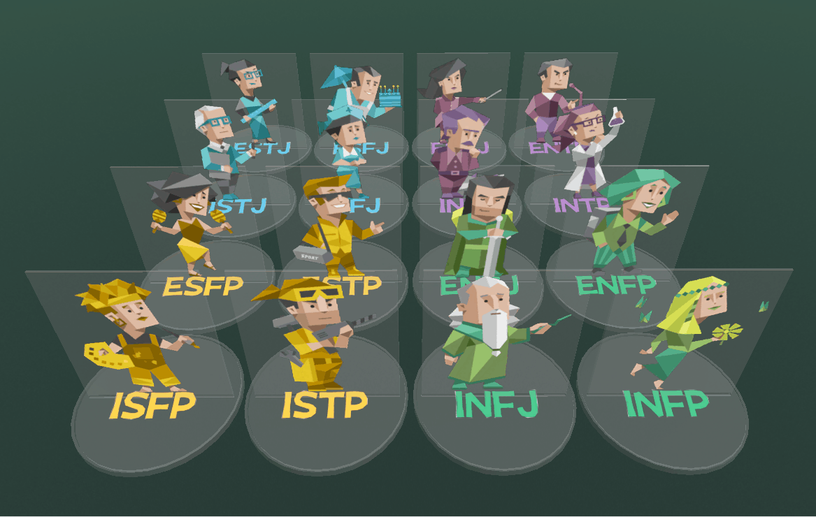 MBTI GIF Acrylic
