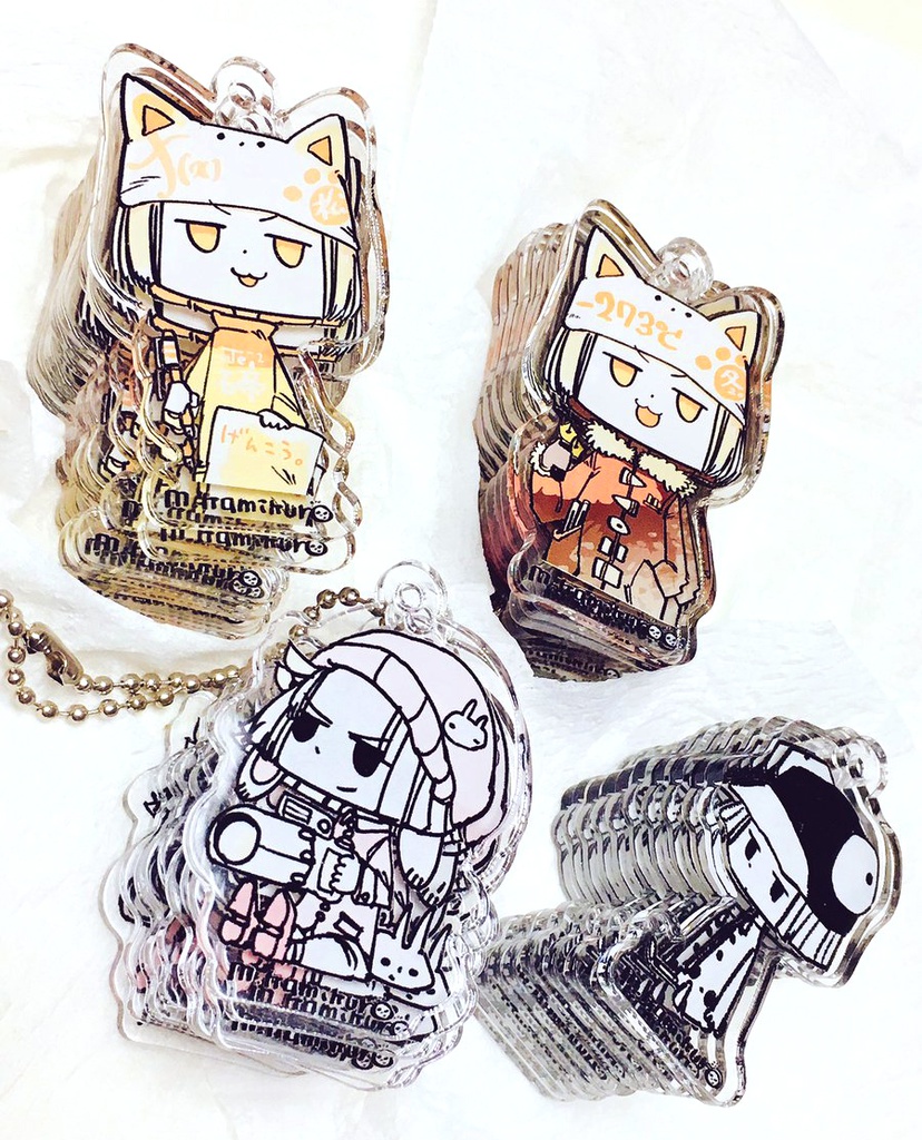 キーホルダー第2弾(ニコちゃん・松村・松村冬服)