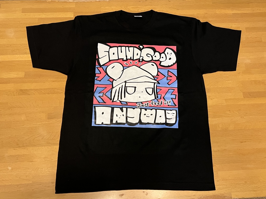 【デザフェス55新作】Tシャツ半袖 ペンギンanyway白