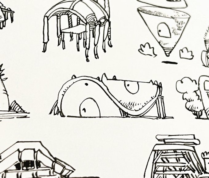 【画集】houses【おうち1000コ描いてみた】