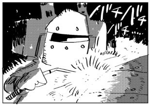 【4コマ漫画】ペンギン魂vol.1【松村上久郎ごきげん4コマ漫画劇場】