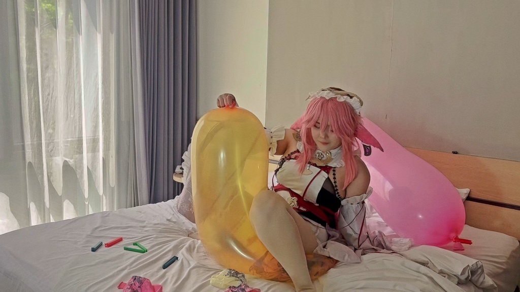 八重神子 複数のバルーンでプレイ