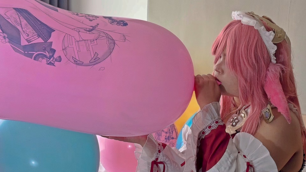 八重神子 複数のバルーンでプレイ