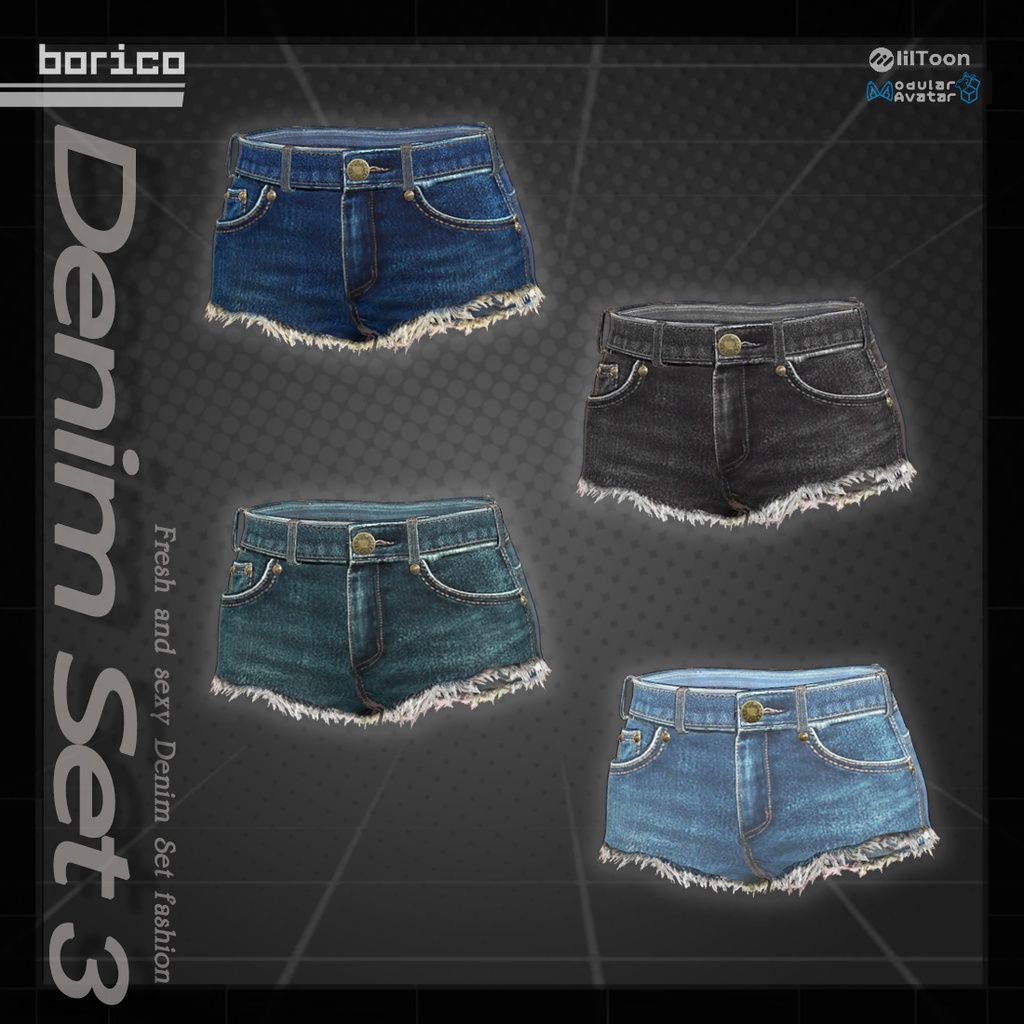 セクシーなデニムセット3( Sexy Denim set 3)