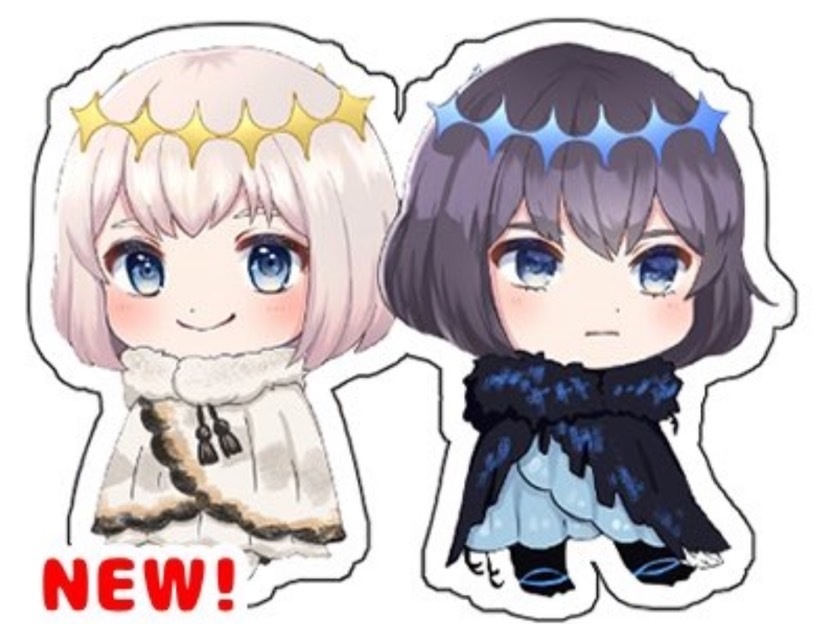 （非公式）白黒オベロンアクリルキーホルダー