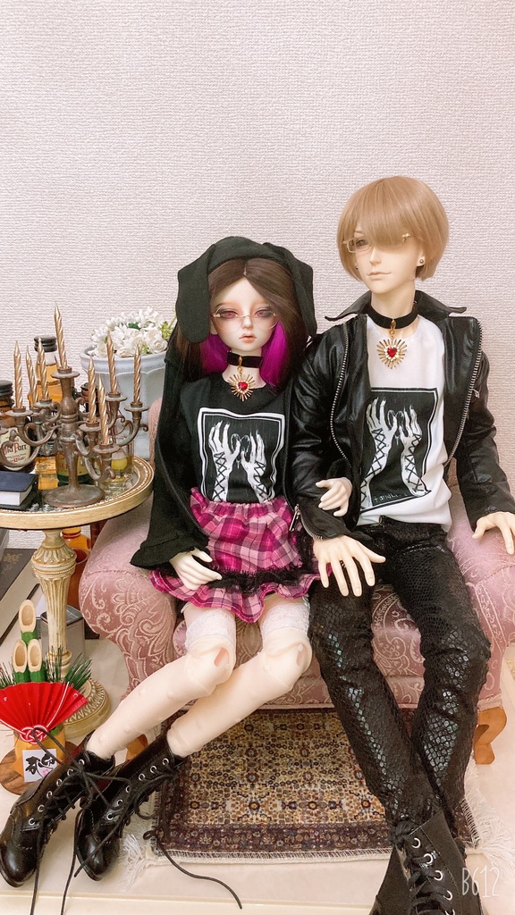 ドール用　コラソンハートチョーカー