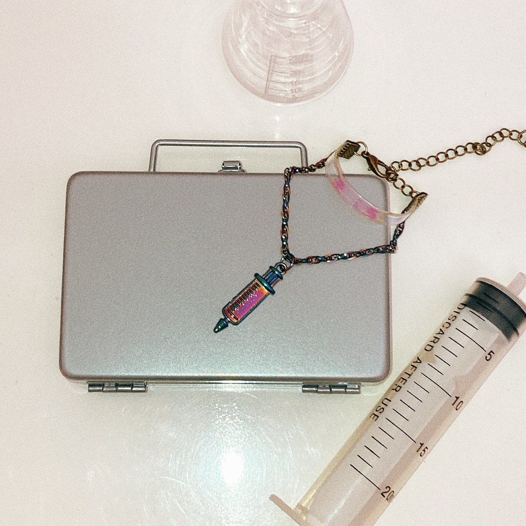 ドール用サイバー注射器チョーカー