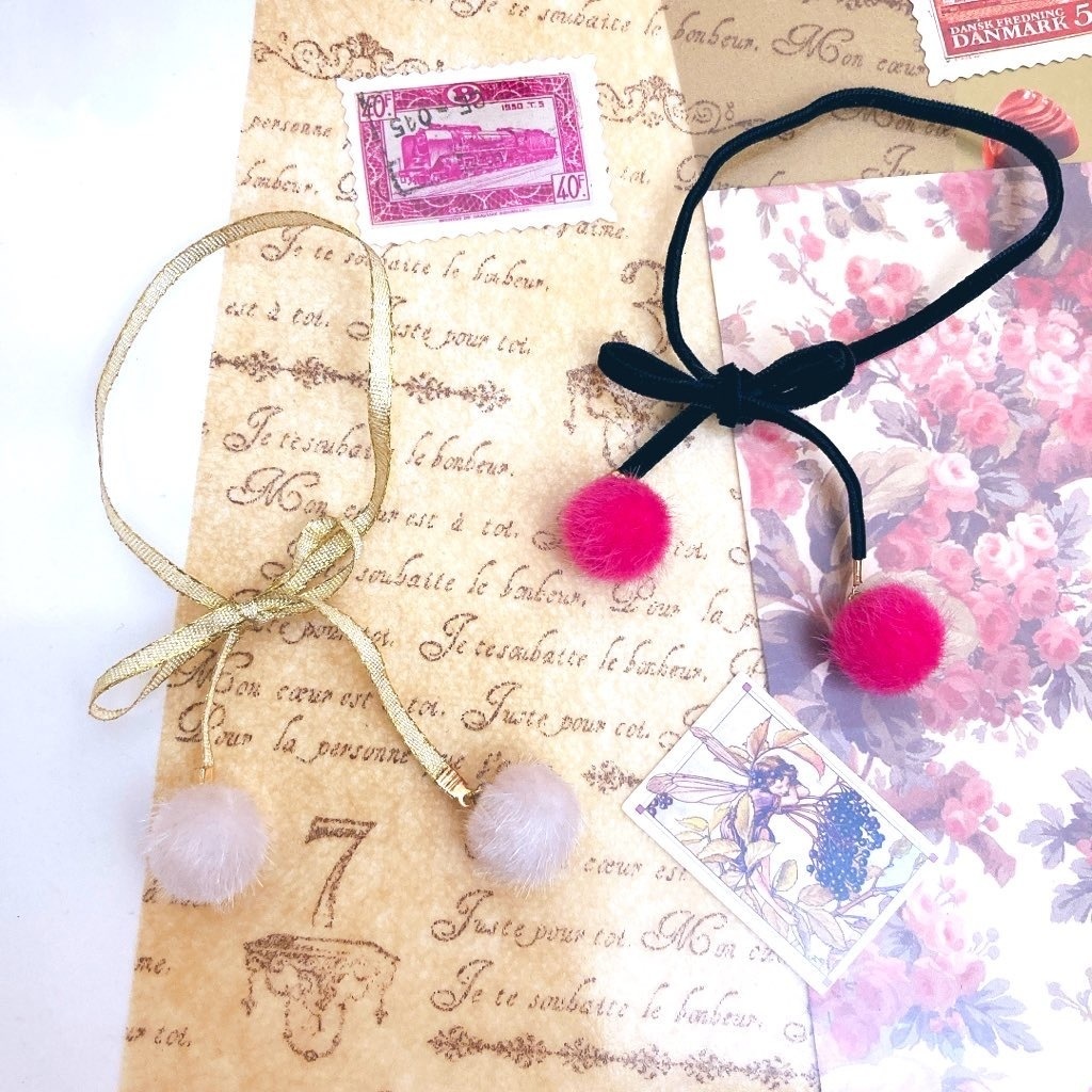 ドール用 ファーラリエット