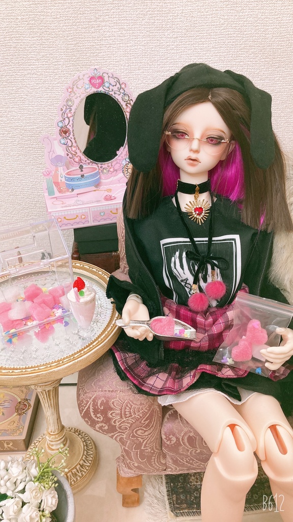 ドール用　ファーラリエット