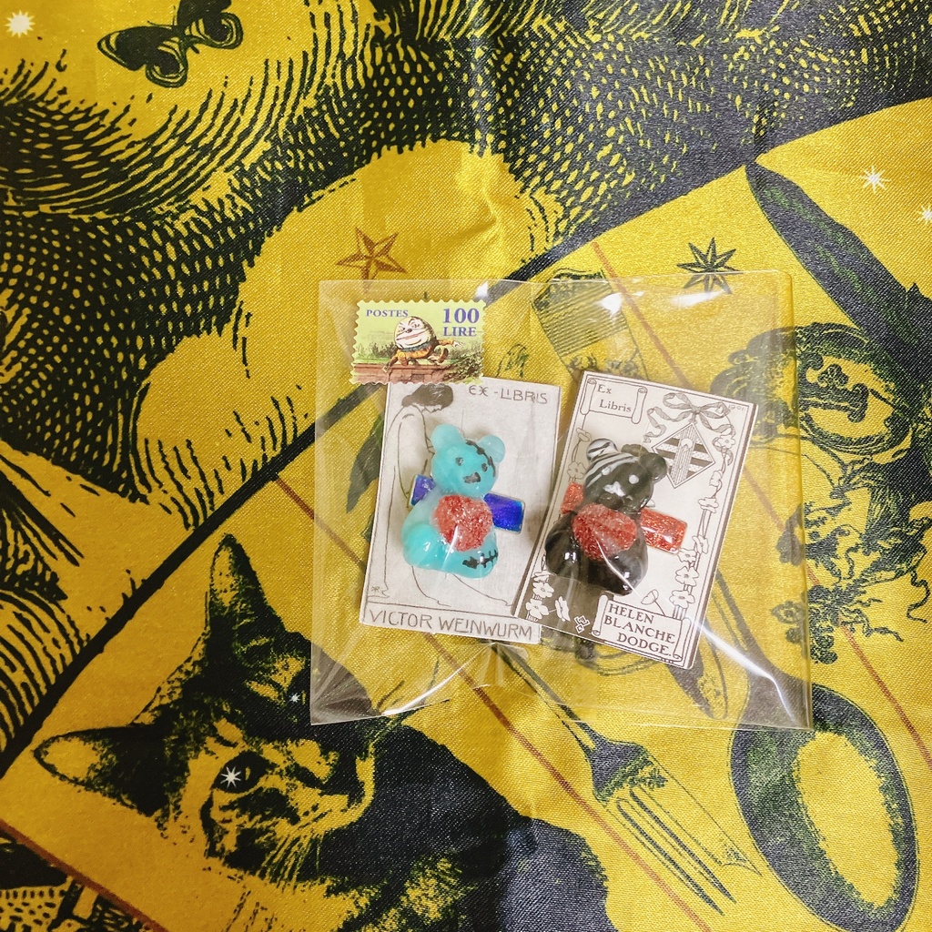 病みくま ヘアアクセサリー