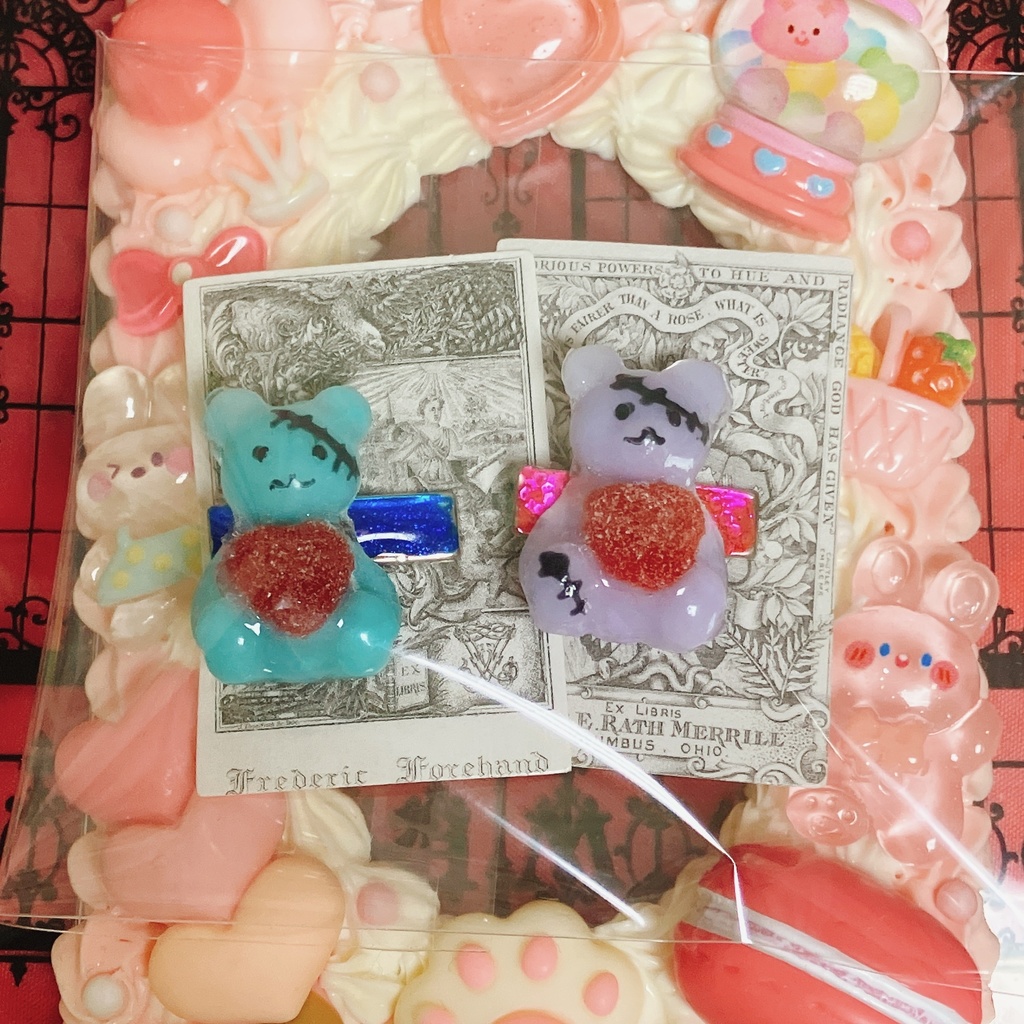 病みくま ヘアアクセサリー