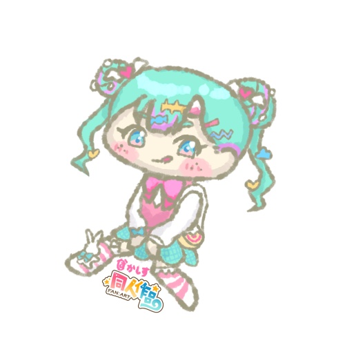 ピコラホログラムアクリルキーホルダー(トリッカル)