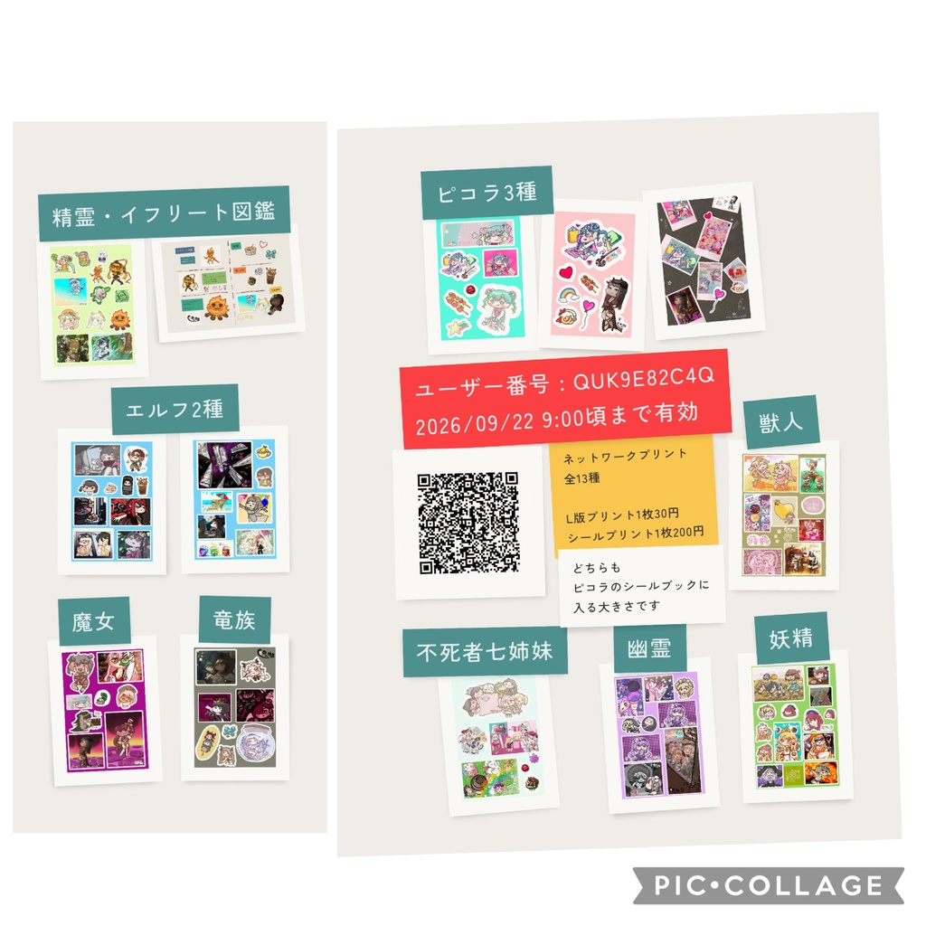 昼12時追加❣️ピコラのピコデコシールブック(シール帳バインダー)