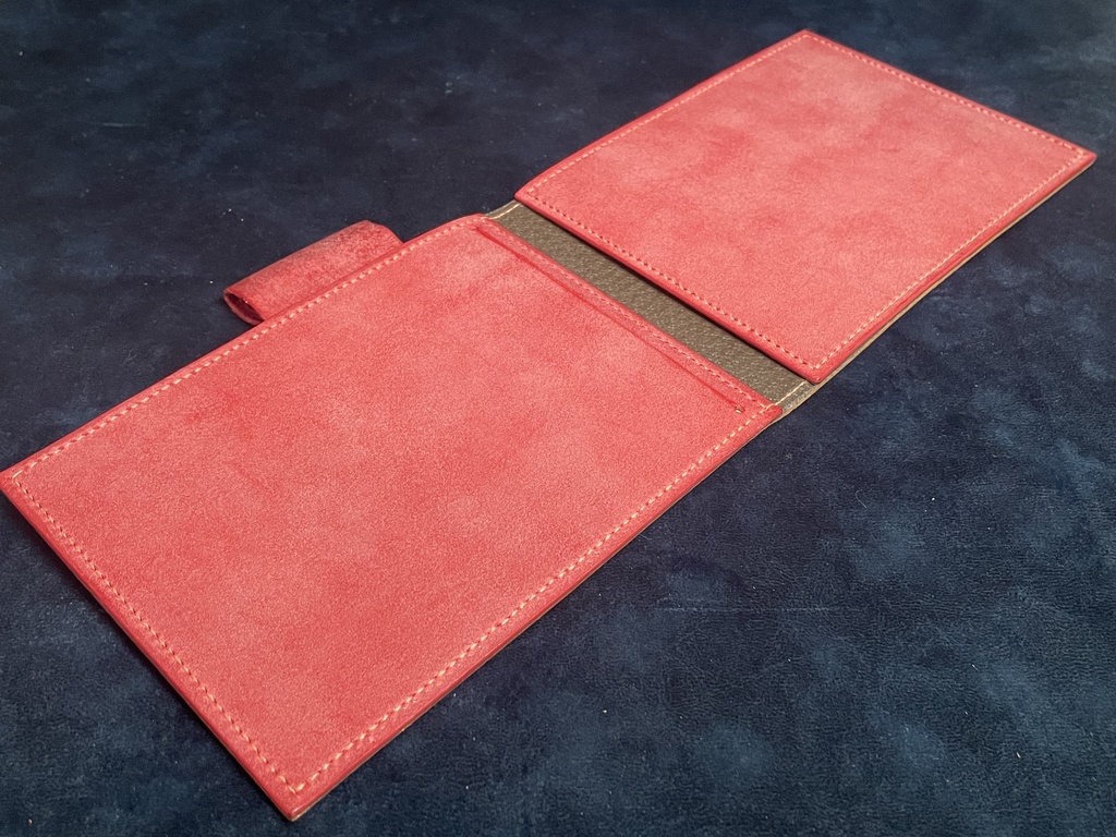 TCGメモパッドカバー(大):イエロー×レッド