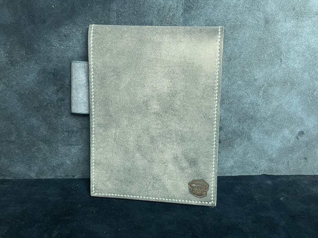 TCGメモパッドカバー(大):ネイビー×ブルー