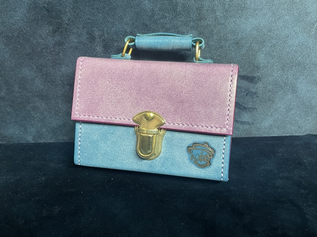 TCGダイス・トークンカードケース:スギライト×ターコイズ