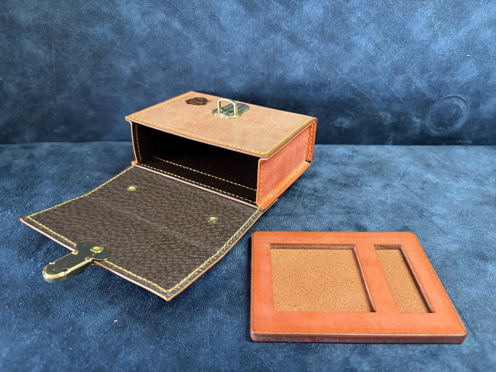 TCGダイス・トークンカードケース:レンガ×イエロー