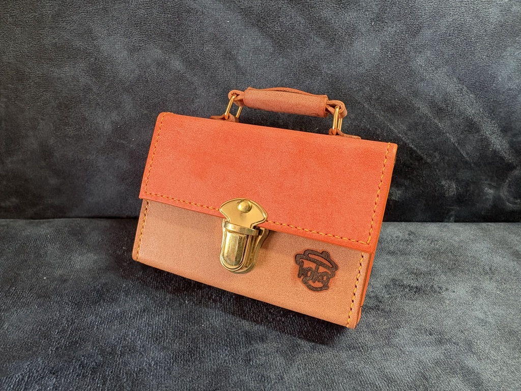 TCGダイス・トークンカードケース:レンガ×イエロー