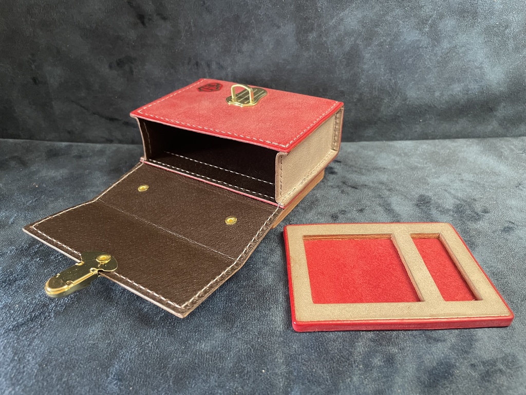 TCGダイス・トークンカードケース:アージェント×レッド