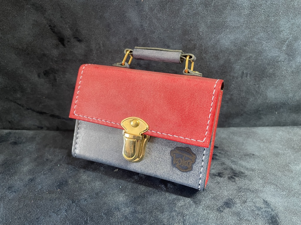 TCGダイス・トークンカードケース:レッド×ブルー