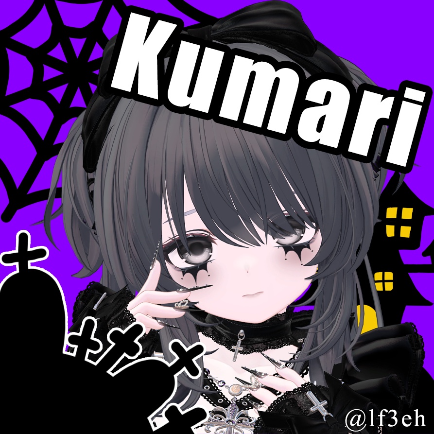 ハロウィン当日まで無料!!【24アバター対応】ハロウィン向けフェイスペイント【レディースver.】