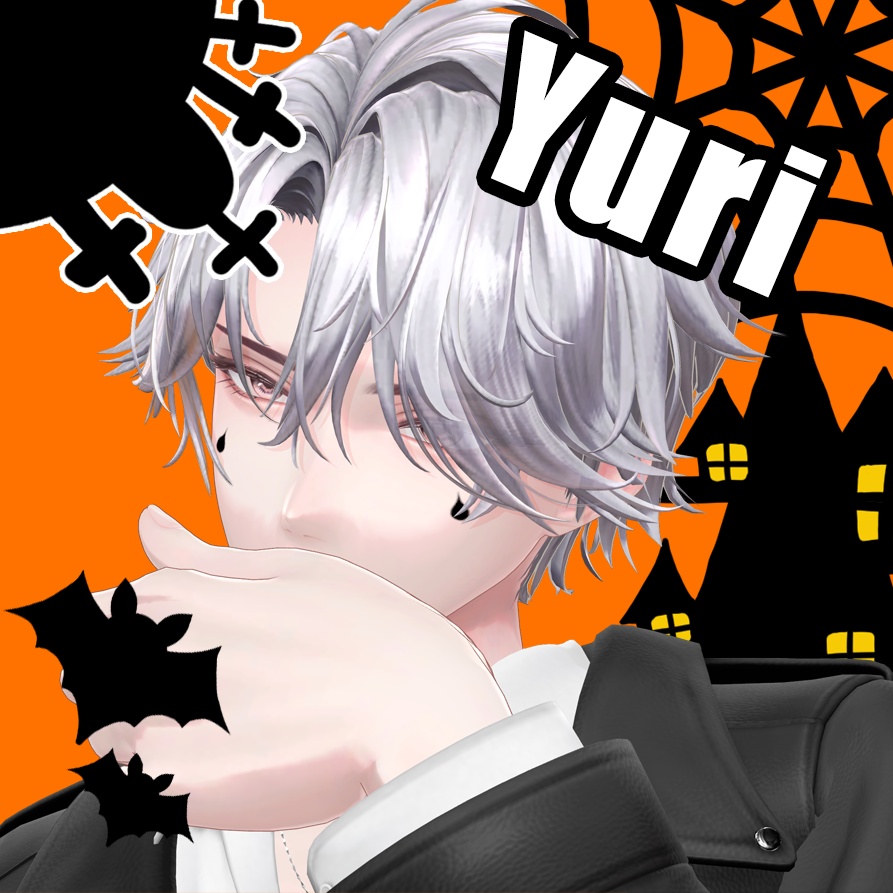 ハロウィン当日まで無料!!【7アバター対応】ハロウィン向けフェイスペイント【メンズver.】