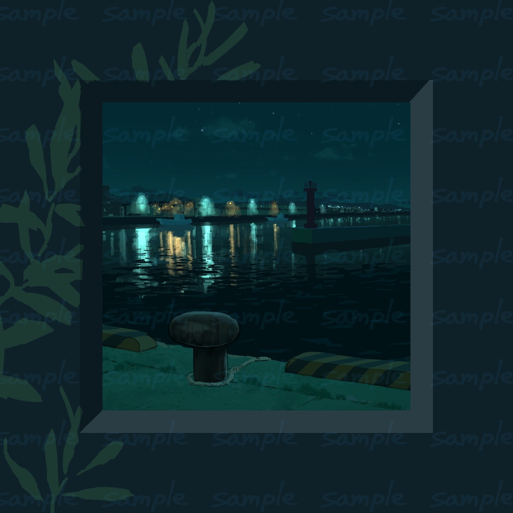 風景と飾るいきものアクスタ【クロソイ】