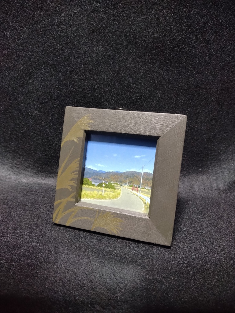 ミニ風景画_秋の里地