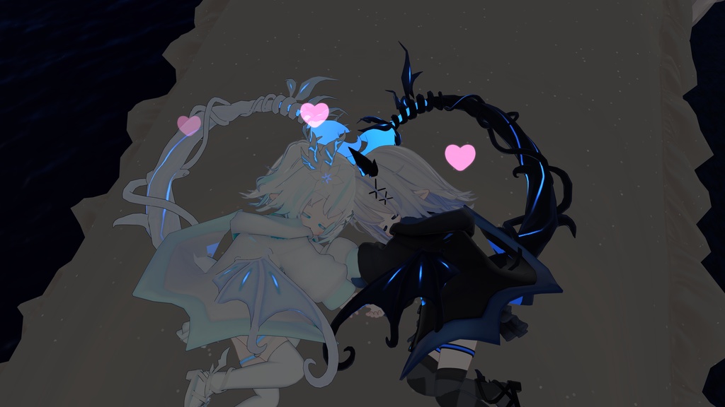 【MA対応】ネメシス&エルシオン 寝そべりモーション