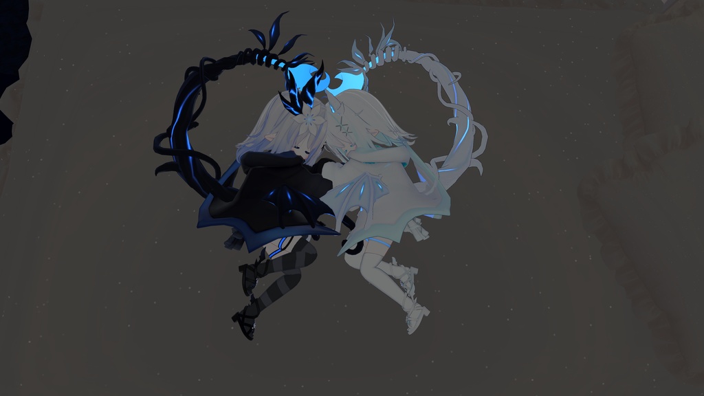 【MA対応】ネメシス&エルシオン 寝そべりモーション