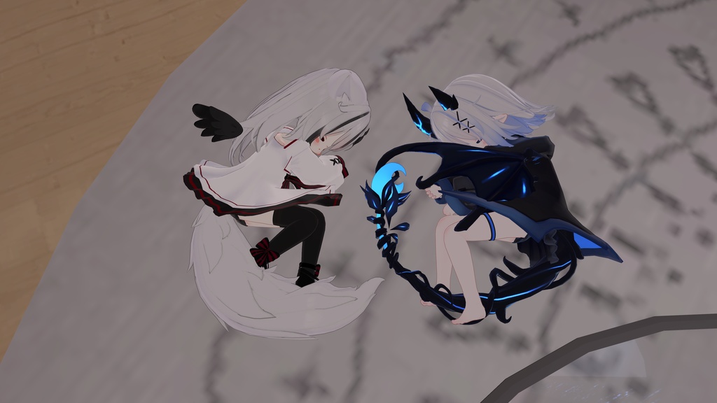 【MA対応】ネメシス&エルシオン 寝そべりモーション