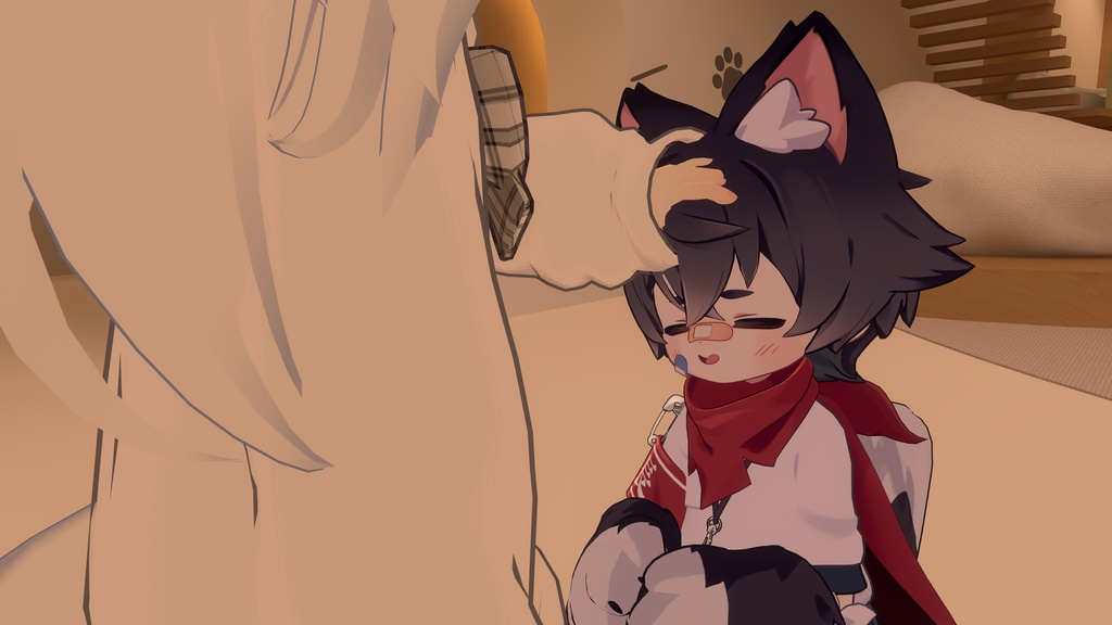 リルレオくんなでなでギミック