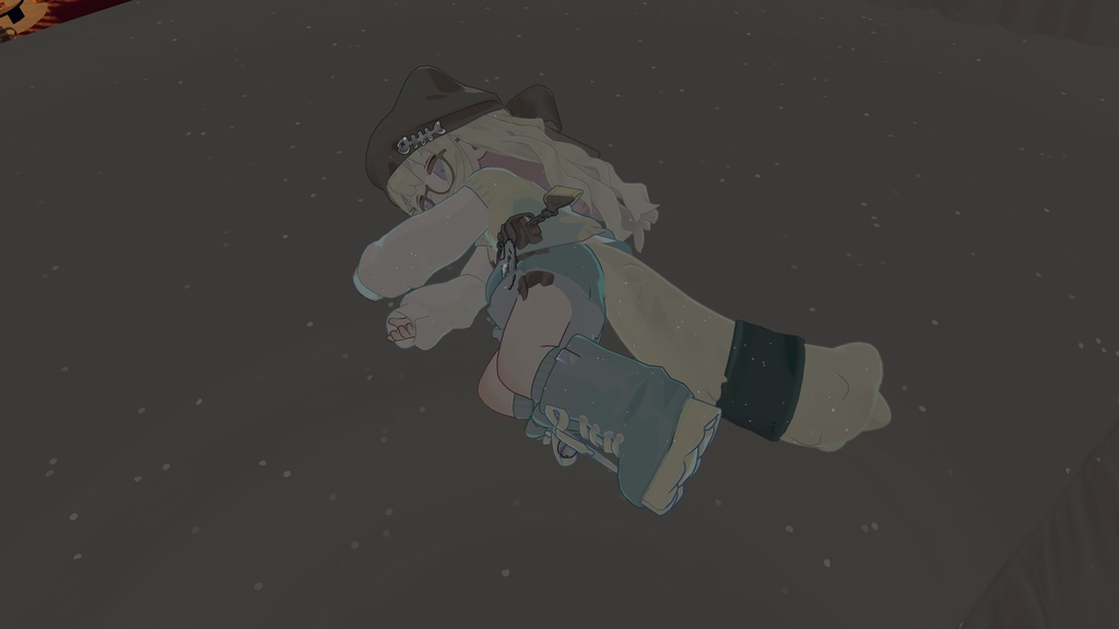 【まめふれんず対応】寝そべりモーション