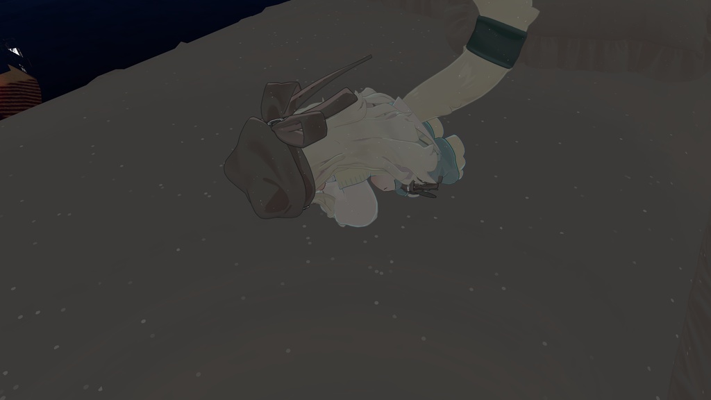 【まめふれんず対応】寝そべりモーション