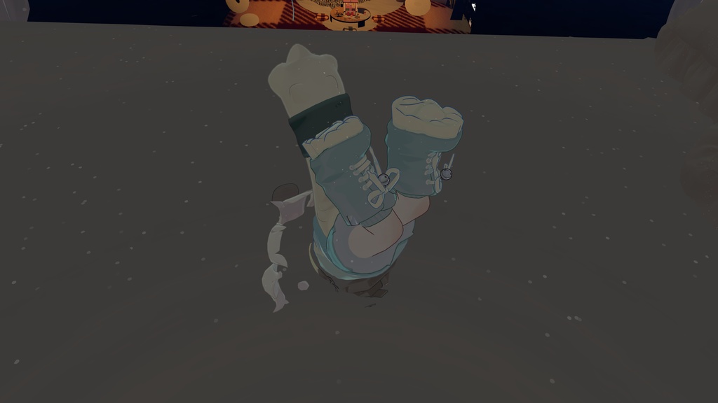 【まめふれんず対応】寝そべりモーション