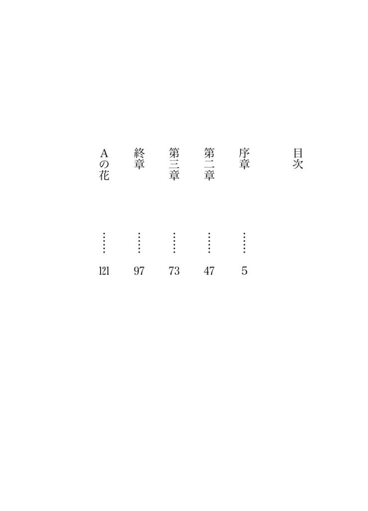 【小説】Aの花