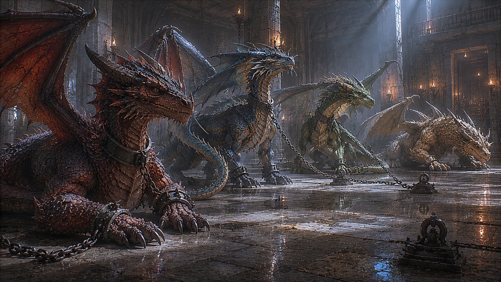 幻獣研究所 25枚入り|ファンタジー|魔法|配信・ゲーム背景素材【16:9】