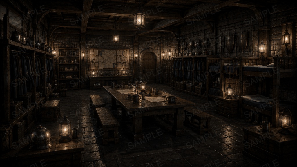 警察庁 15枚入り!|ファンタジー|魔法|配信・ゲーム背景素材【16:9】