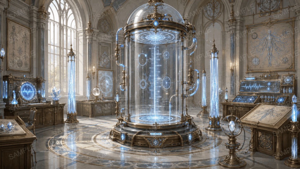 王立魔法病院 33枚入り!|ファンタジー|魔法|配信・ゲーム背景素材【16:9】