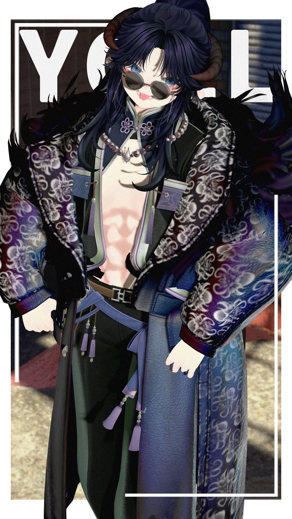 【龍のヨルちゃん専用】筋肉テクスチャセット