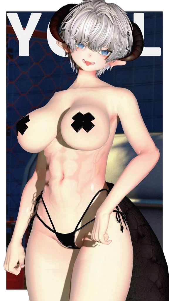 【龍のヨルちゃん専用】筋肉テクスチャセット