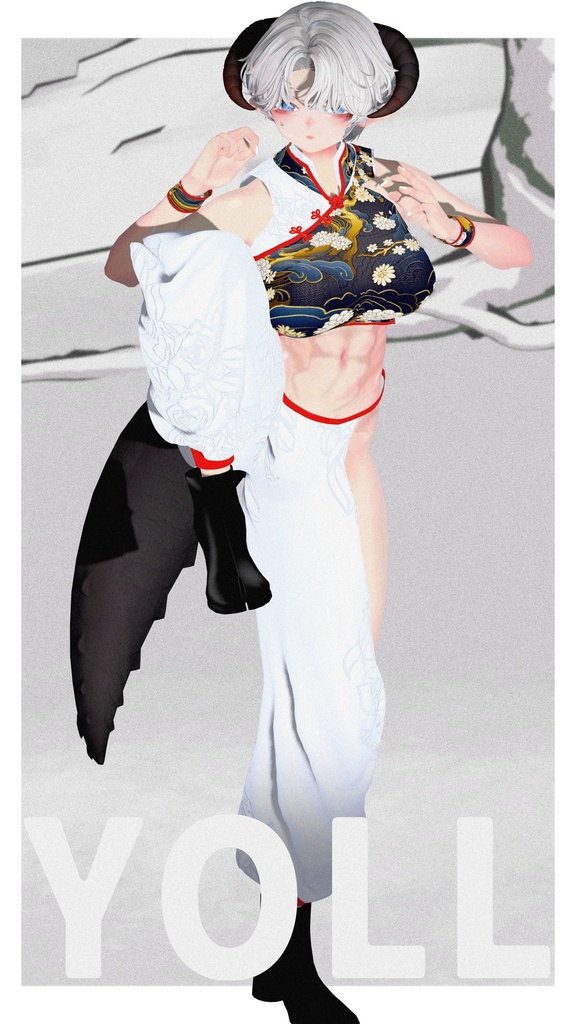 【龍のヨルちゃん専用】筋肉テクスチャセット