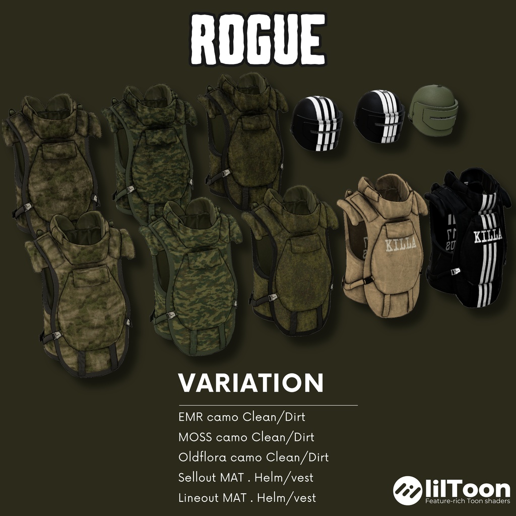 -ROGUE-【男性/女性フルセット販売】