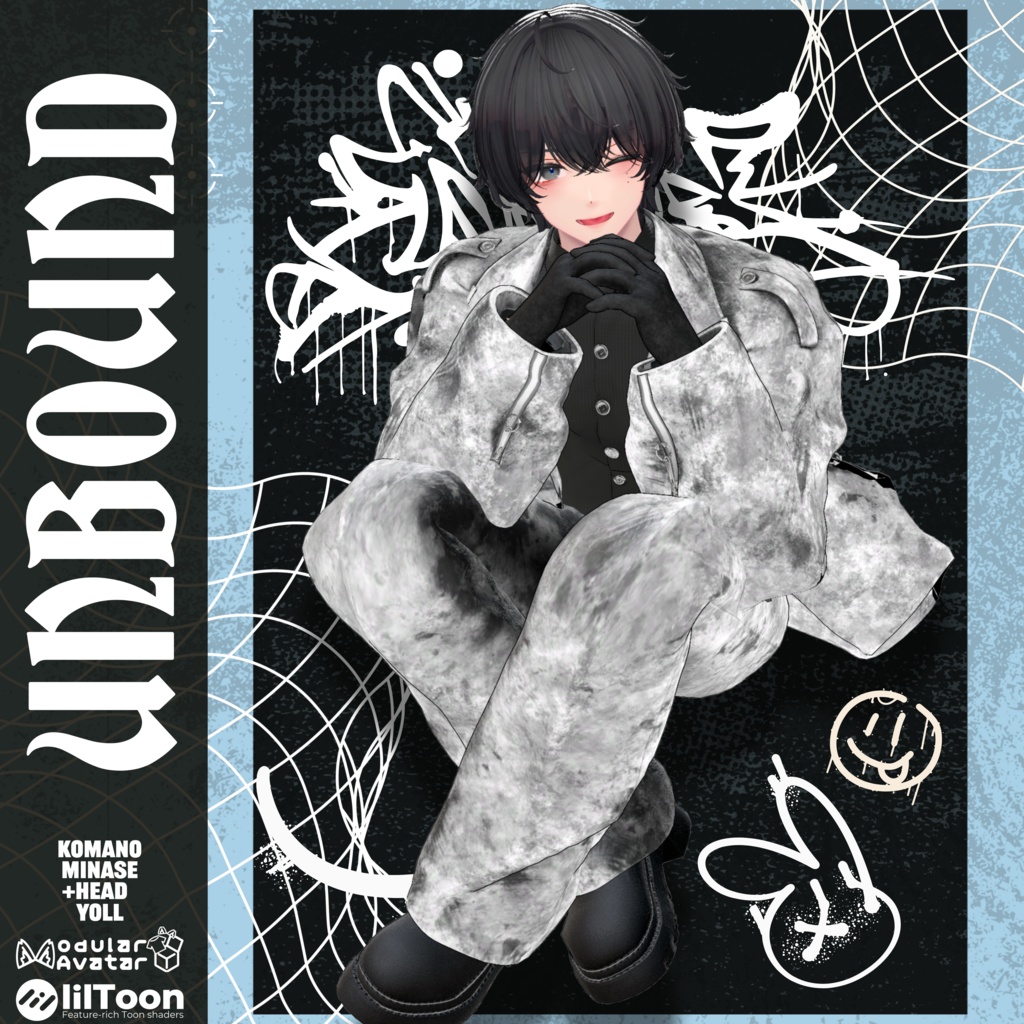 【男性版】- UNBOUND - 【4アバター対応】