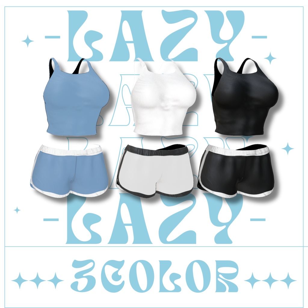 - Lazy - 【3アバター対応】