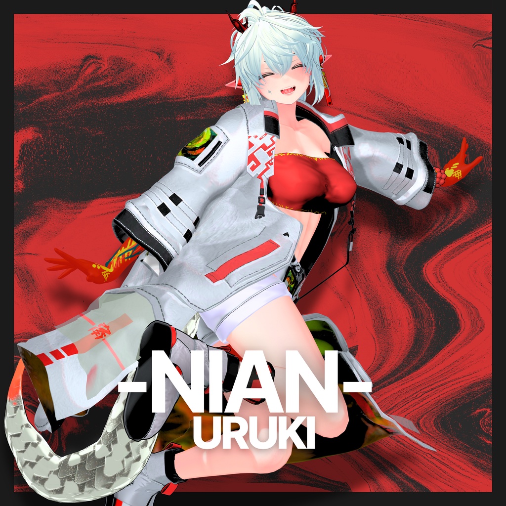 【アークナイツファンメイド衣装】-NIAN- 【2アバター対応】