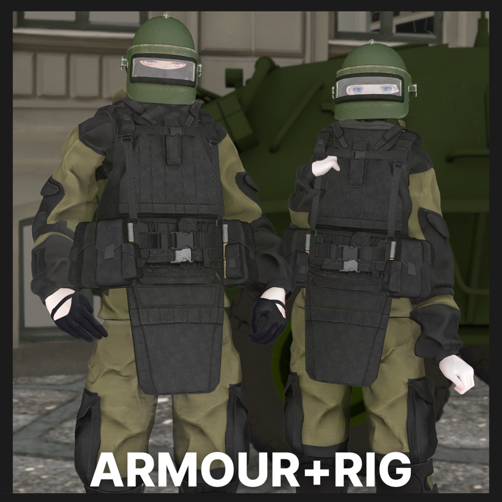 【アイザラ追加対応SALE 11/10まで 500円OFF】-рыцарь- (knight) 【男/女性フルセット販売】