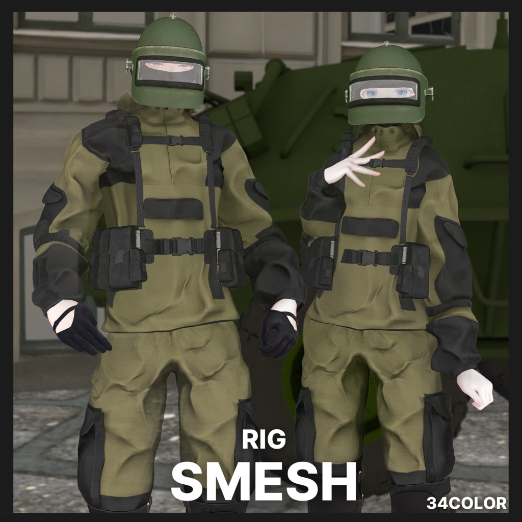 【アイザラ追加対応SALE 11/10まで 500円OFF】-рыцарь- (knight) 【男/女性フルセット販売】