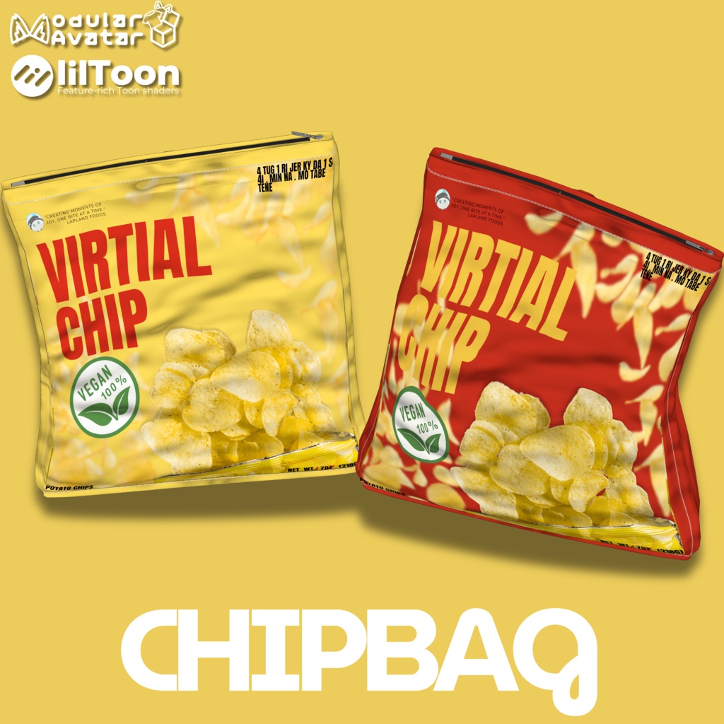 【Free】- CHIP BAG - 【2000人フォロワー記念】
