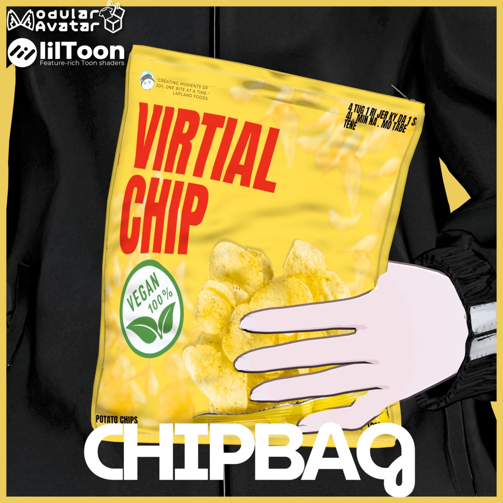 【Free】- CHIP BAG - 【2000人フォロワー記念】